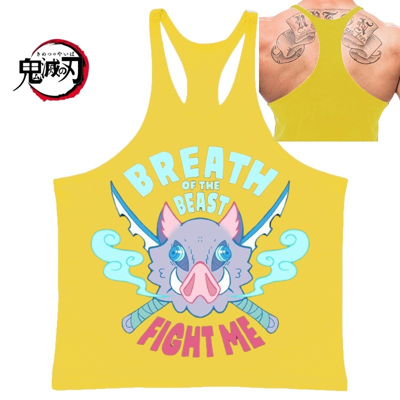 GYM Mens Tank Top Brand (Demon - Tank Top Muscle のレビューと価格