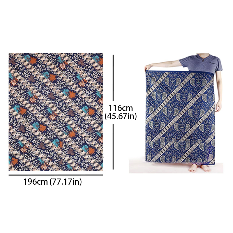 Men Women Batik Sarong Skirt E - Sarong Men Wrap のレビューと価格