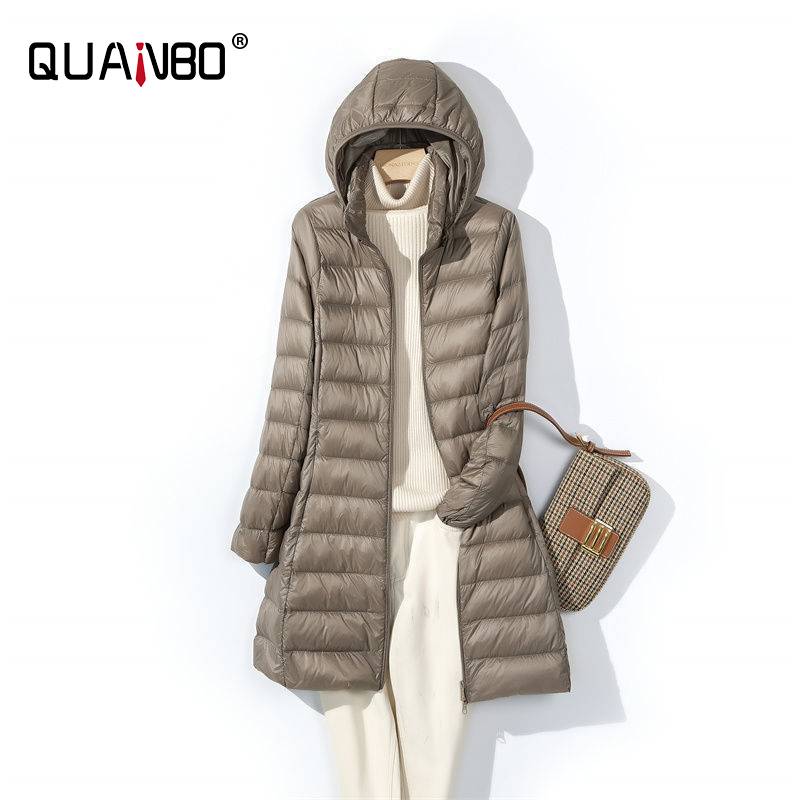 Women Long Puffer Jackets 2024 - Packable Hat Nylon のレビューと価格