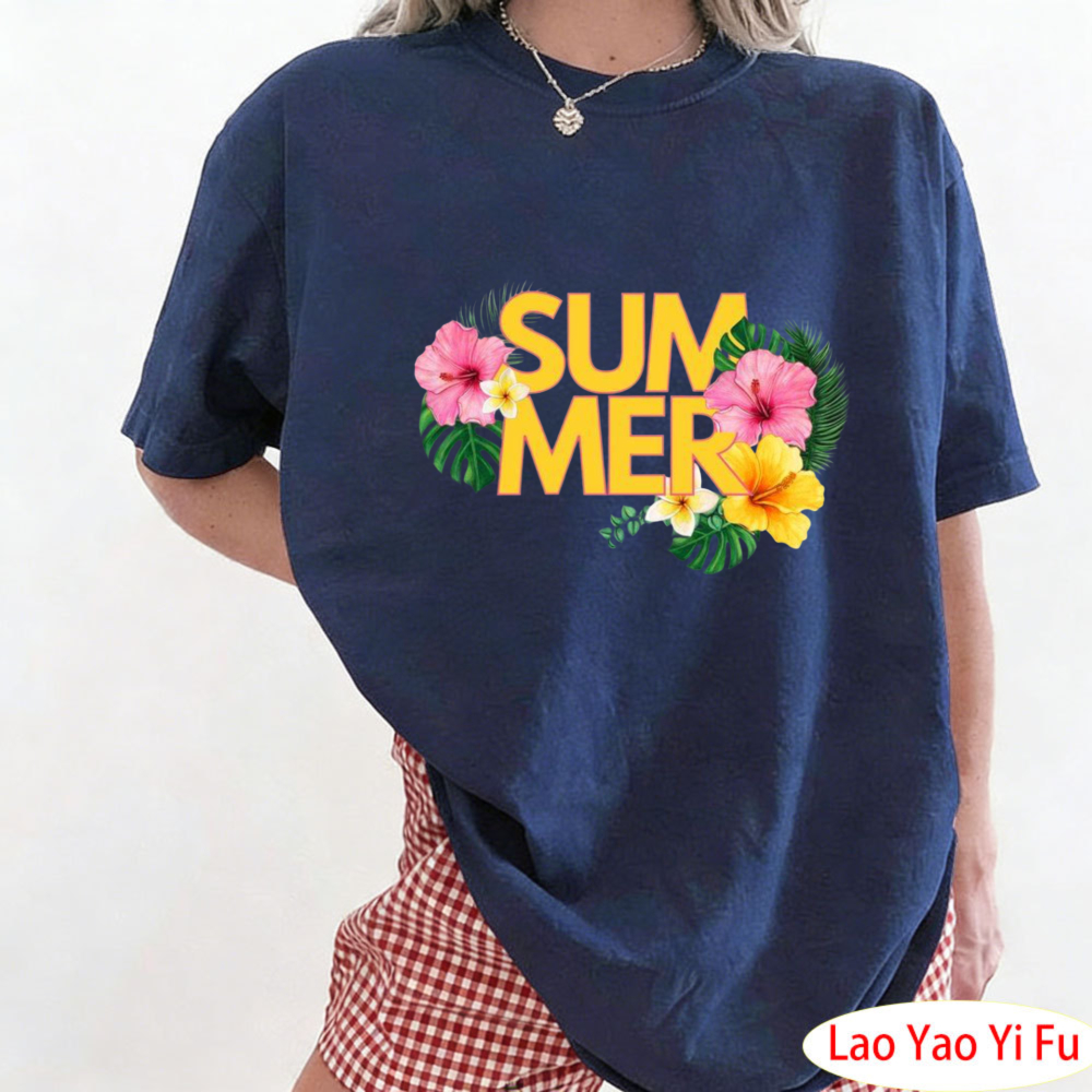 Summer Tropical Floral T-Shirt - Resort Shirt Floral のレビューと価格