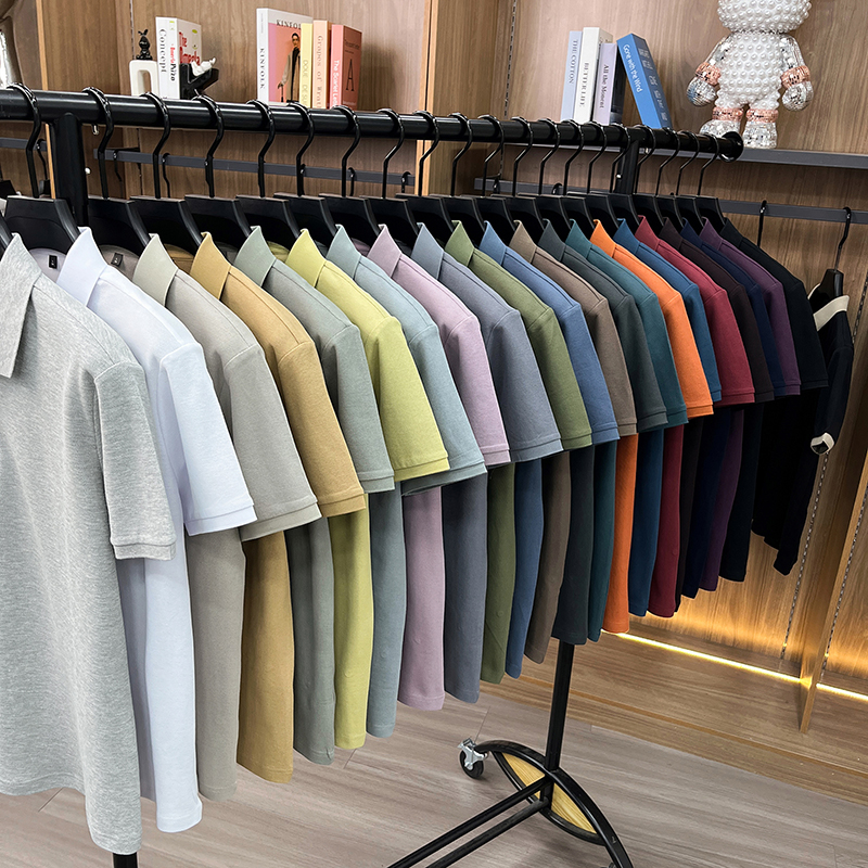 Men's 100% Cotton Polo Shirt - - Polo Shirt Pique のレビューと価格