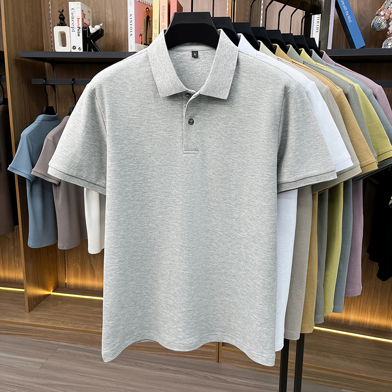 Men's 100% Cotton Polo Shirt - - Polo Shirt Pique のレビューと価格