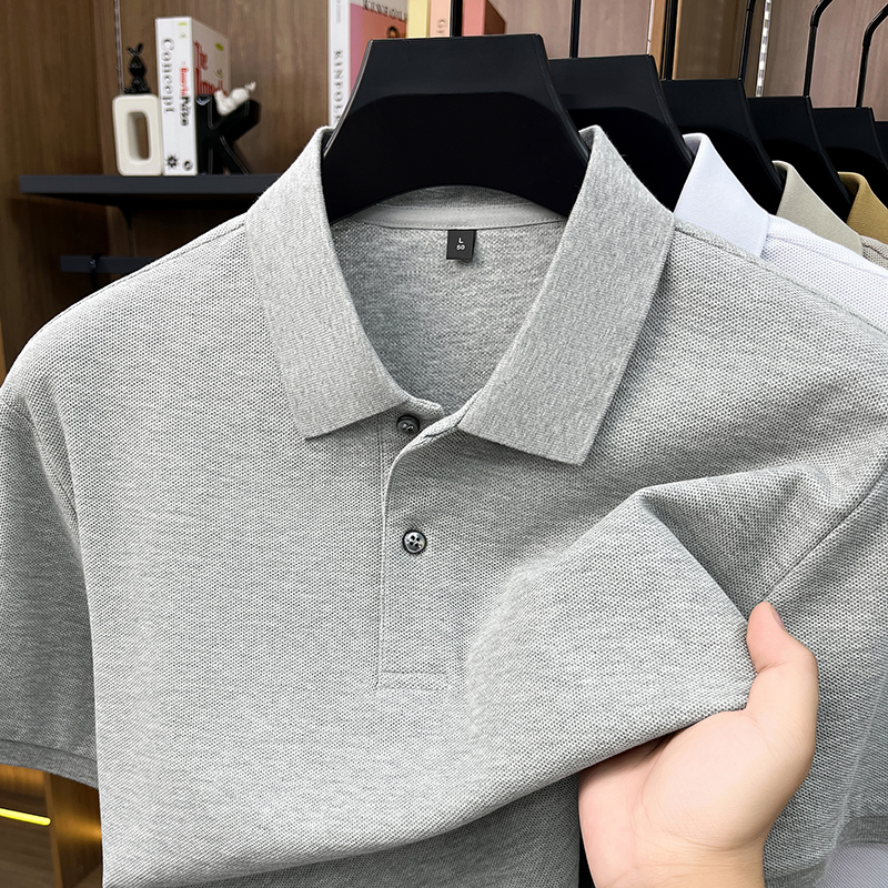 Men's 100% Cotton Polo Shirt - - Polo Shirt Pique のレビューと価格