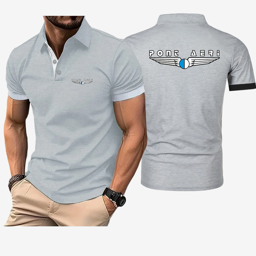 Disco Logo Pont Aeri CH Men's  - Polo Shirt Pique のレビューと価格