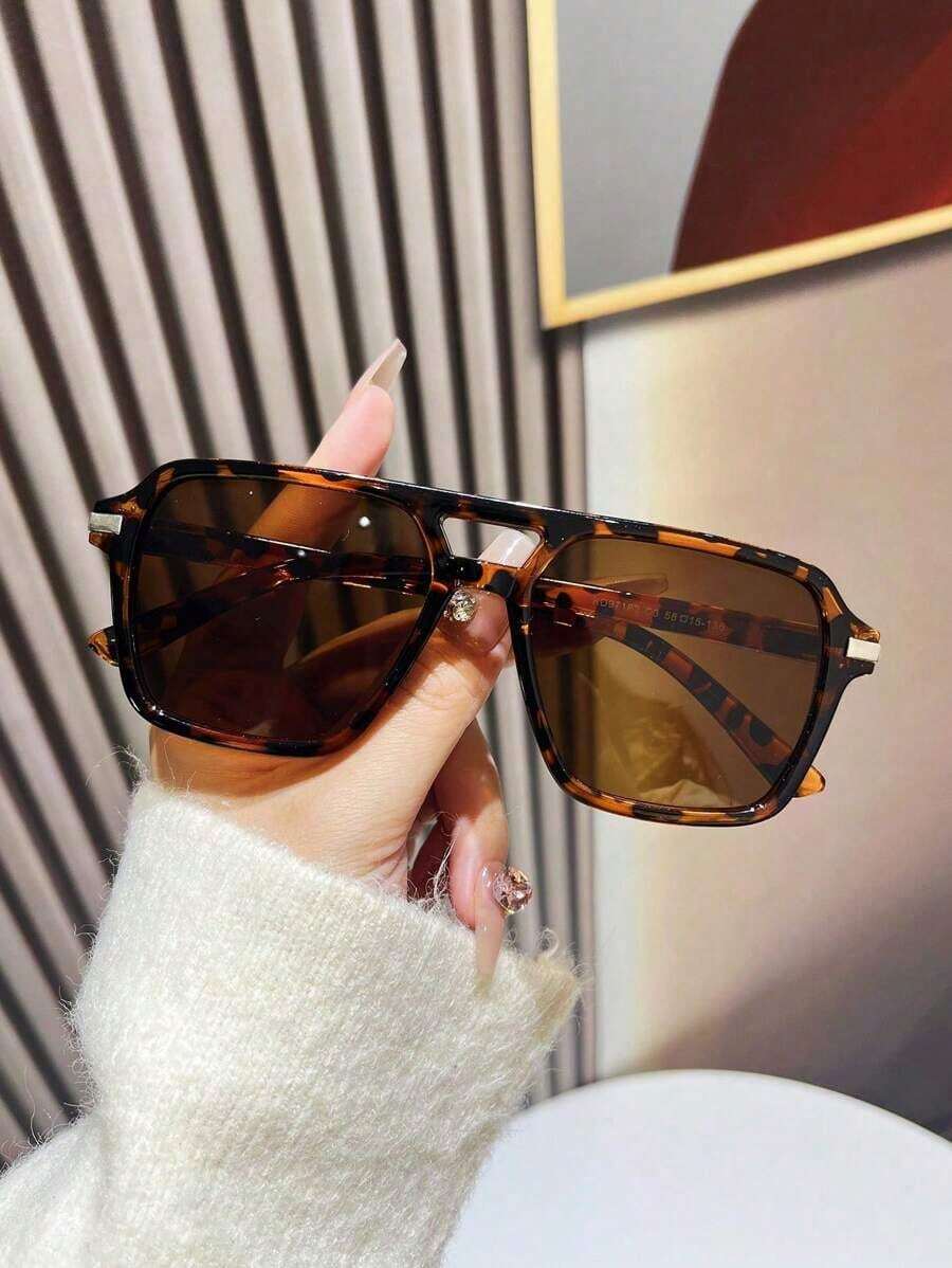 Fashion Double Bridge Aviator  - Sunglasses Aviator Polarized のレビューと価格