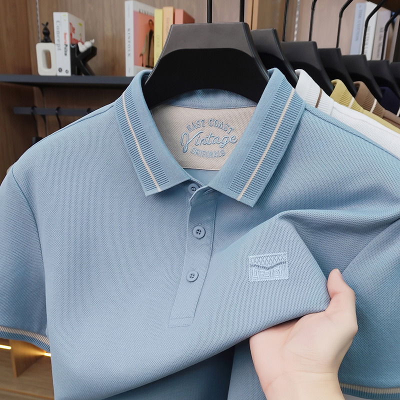 High end brand letter embroide - Polo Shirt Pique のレビューと価格