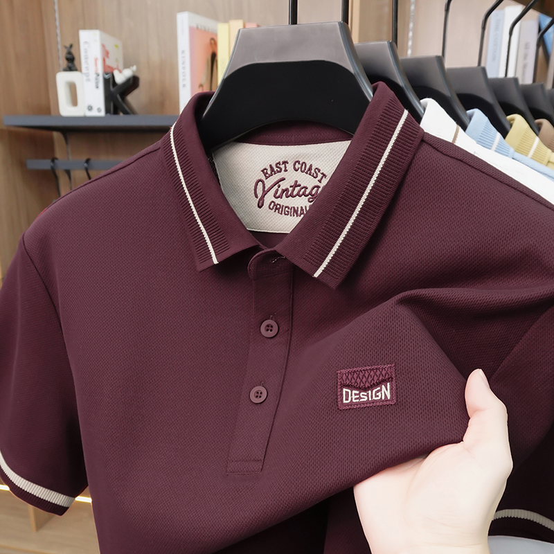 High end brand letter embroide - Polo Shirt Pique のレビューと価格