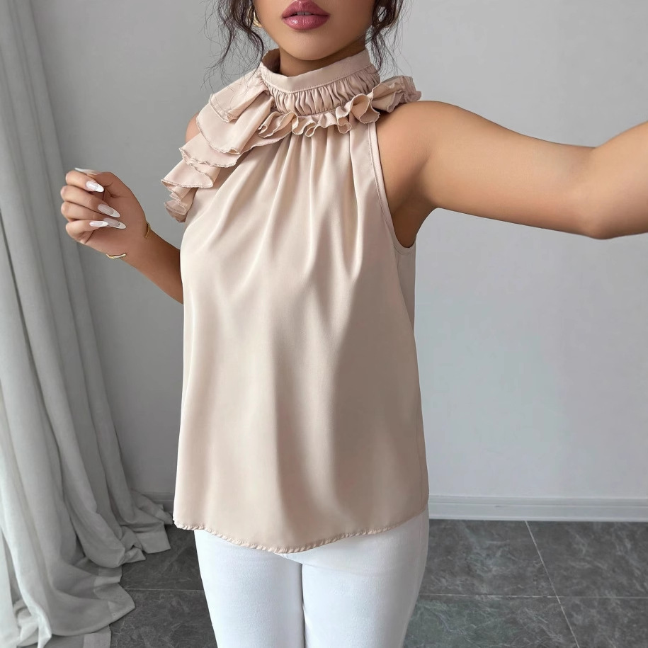 Summer New Women Blouses Fashi - Shirt Camp Collar のレビューと価格