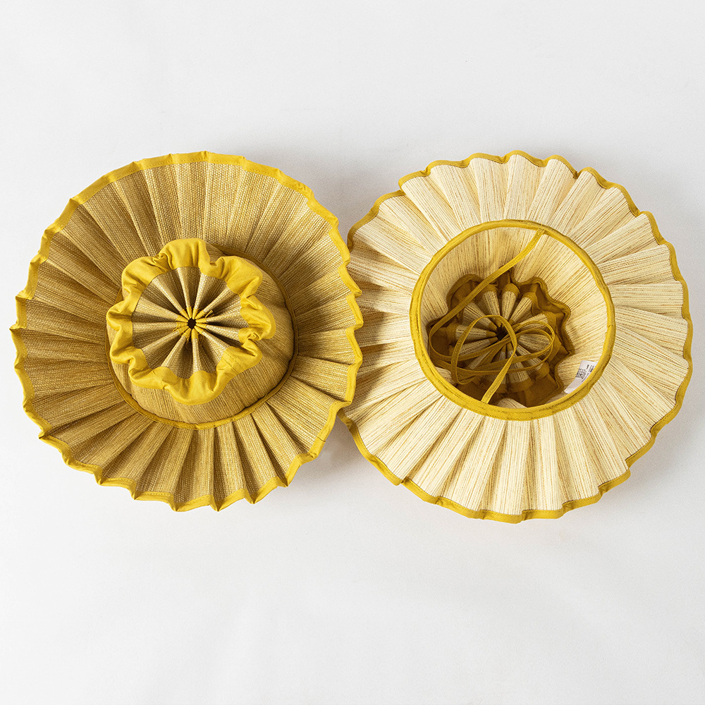 USPOP Fashionable foldable ple - Bucket Hat Straw のレビューと価格